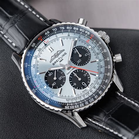 Breitling ice blue dial